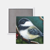 URLAUB CHICKADEE 1 Magnet (Vorderseite/Rückseite)