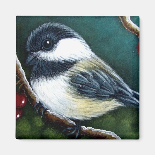 URLAUB CHICKADEE 1 Magnet (Vorne)