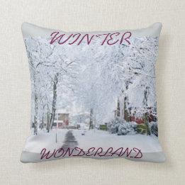 URLAUB CHRISTMAS WINTER WONDERLAND DURCH PILLOW KISSEN