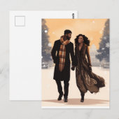 URLAUB COUPLE #1 Post Card Postkarte (Vorne/Hinten)