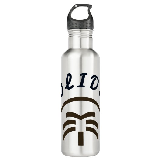 Urlaub Edelstahlflasche (Vorderseite)