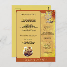 URLAUB EGGNOG MUFFIN RECIPE | Postkarte