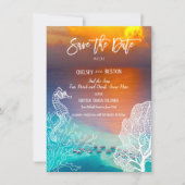 Urlaub Einladung Segeln Sie die Seas Jungfrau Isla (Vorderseite)