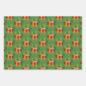 Urlaub Entkommen Lebkuchen Niedlich   Geschenkpapier Set (Vorderseite)