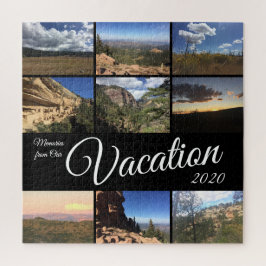 Urlaub Erinnerungen Foto Geschenk Custom Puzzle