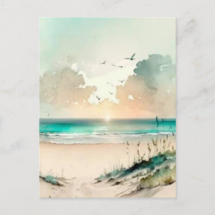 Urlaub Feiertagspostkarte