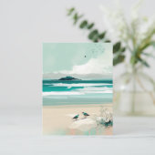 Urlaub Feiertagspostkarte (Stehend Vorderseite)