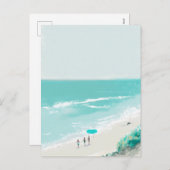 Urlaub Feiertagspostkarte (Vorne/Hinten)