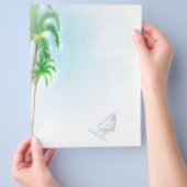Urlaub Flieger Flyer (Hand)