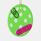 URLAUB FÜR DIE VERLETZTE SPORTSFAN KERAMIK ORNAMENT (Rechts)