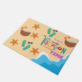 Urlaub Fußmatte (Schrägansicht)