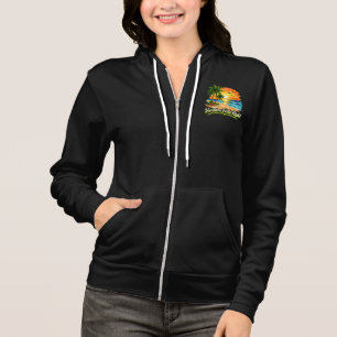 Urlaub Gefühlt Richtig Küstenstrand Reißverschluss Hoodie