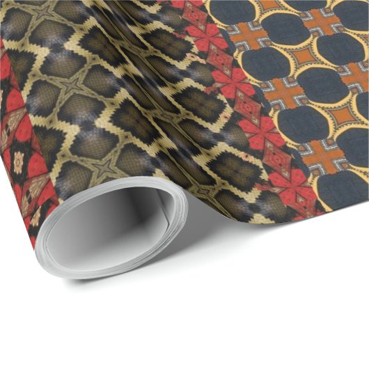 Urlaub Geschenkpapier (Rolleneckpunkt)