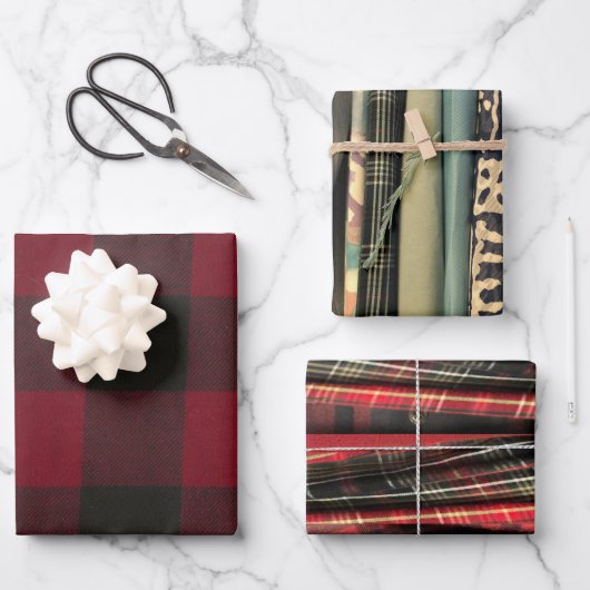 Urlaub Geschenkpapier Set (Vorderseite)