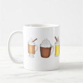 Urlaub Getränke Ei Nacken Buttered Rum Hot Kakao Kaffeetasse (Links)