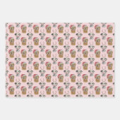 Urlaub Golden Retriever und Dalmierung Geschenkpapier Set (Vorderseite 3)