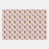 Urlaub Golden Retriever und Dalmierung Geschenkpapier Set (Vorderseite 2)