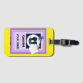 Urlaub H03 #PinnedMyZodiac! Gepäckmarke Gemini Gepäckanhänger (Vorderseite (Horizontal))