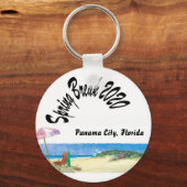 Urlaub im Frühjahr - Schlüsselanhänger (Vorderseite)