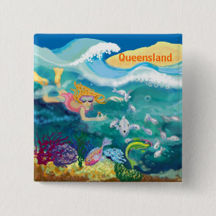Urlaub im tropischen Queensland Button