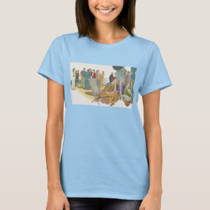 Urlaub im Vintage-Stil, Passagiere Kreuzfahrtschif T-Shirt