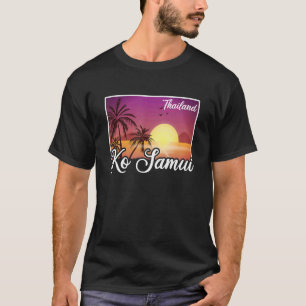 Urlaub im Vintage-Thailand, Asien, Thailand, Koh K T-Shirt