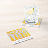 URLAUB IM ZENTRALPARK! : RECHTECKIGER PAPPUNTERSETZER (Vor Ort)