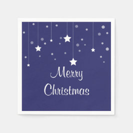 Urlaub in Blau und Weiß Serviette