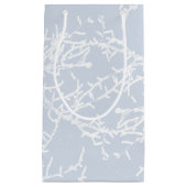 Urlaub in den Branchen Blau und Weiß Kleine Geschenktüte (Vorderseite)