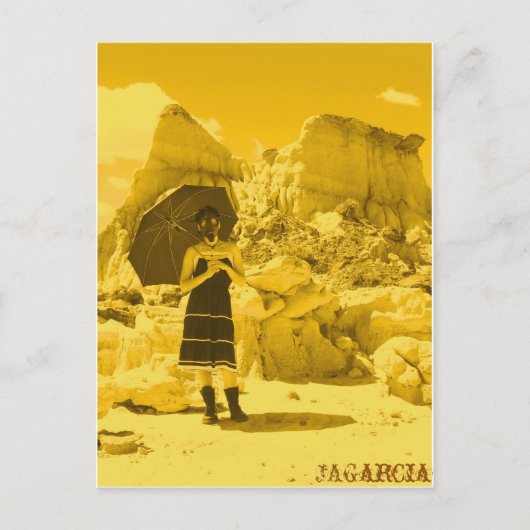 Urlaub in den Mars Postkarte (Vorderseite)