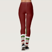 "Urlaub in den Tropen" Leggings (Rückseite)