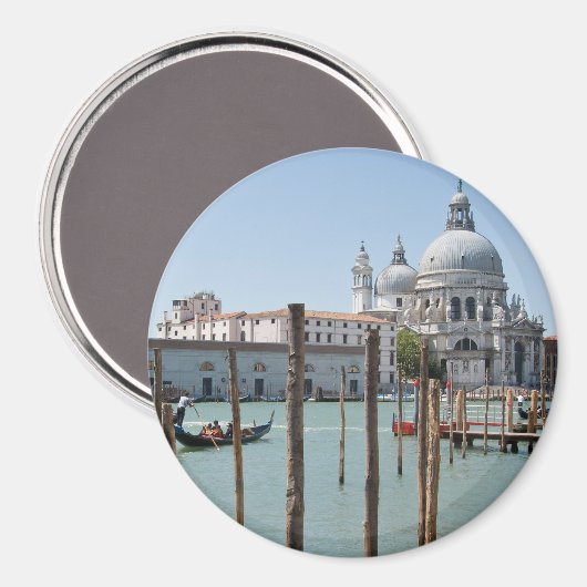 Urlaub in der Landschaft von Venedig Rundmagnet Magnet (Vorderseite/Rückseite)