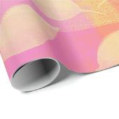 Urlaub in Gelb, Terrakotta und Rosa Geschenkpapier (Rolleneckpunkt)