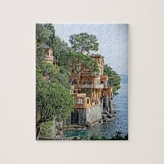 Urlaub in Italien - Portofino - 8x10 - 110 Stk. Puzzle (Vertikal)