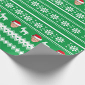 Urlaub in Joe Biden Geschenkpapier (Ecke)