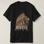 Urlaub in Rom im Kolosseum Retro Italien Schwarz T-Shirt (Design vorne)