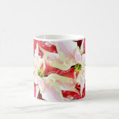 Urlaub in Rot und Weiß Kaffeetasse (Mittel)