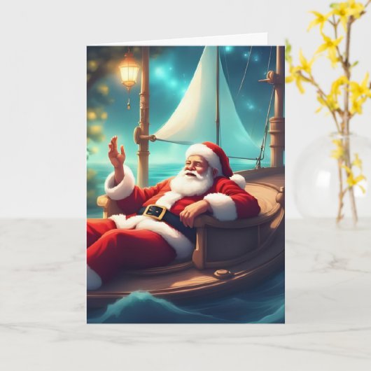 Urlaub in Santa Ana Karte (Gelbe Blume)