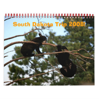 Urlaub in Süddakota Kalender