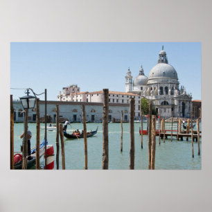 Urlaub in Venedig Landschaftsposter Poster