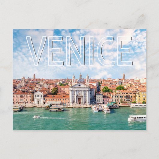 Urlaub in Venedig Postkarte (Vorderseite)
