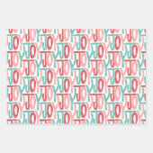 Urlaub in Weiß Geschenkpapier Set (Vorderseite 2)