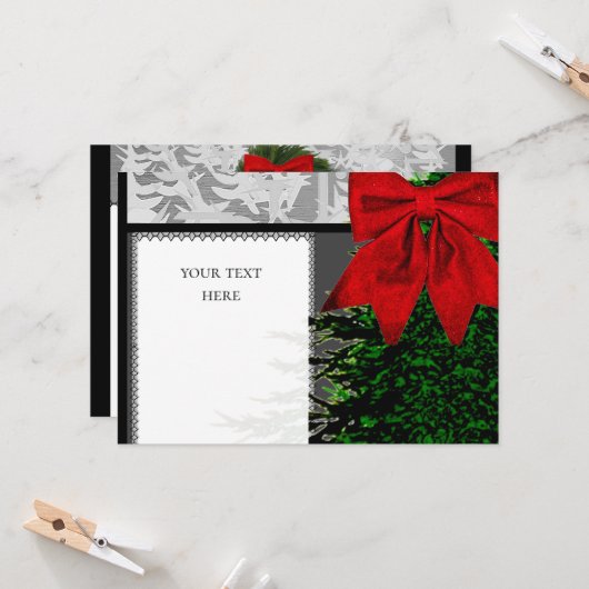 URLAUB INVITATIONAL 12x18 Karte (Vorderseite/Rückseite Beispiel)