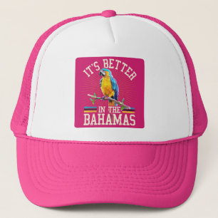Urlaub ist besser in der Bahamas-Hutkreuzfahrt Truckerkappe