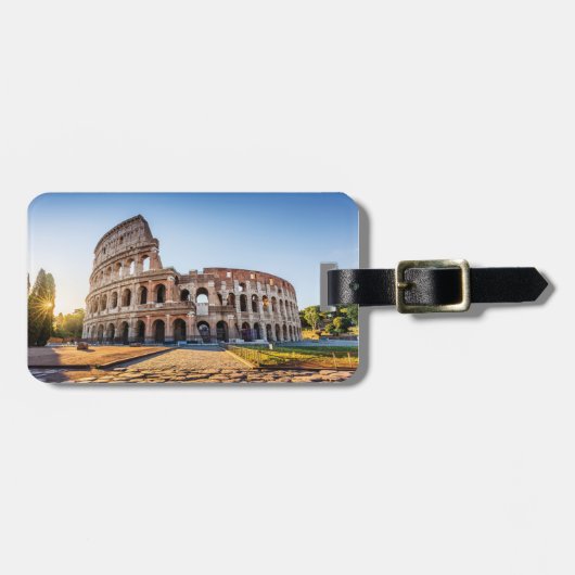 Urlaub-Italien Gepäckanhänger (Vorderseite horizontal)