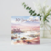 Urlaub Jubiläum Geschenk Exotic Marokko Reise Karte (Stehend Vorderseite)