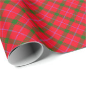 Urlaub Kariert / Tartan Geschenkpapier (Rolleneckpunkt)