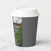 URLAUB klein Pappbecher (Links)