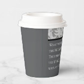 URLAUB klein Pappbecher (Rechts)