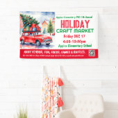 URLAUB Kunsthandwerksmarkt PTO PTA Kirche Banner (Insitu)